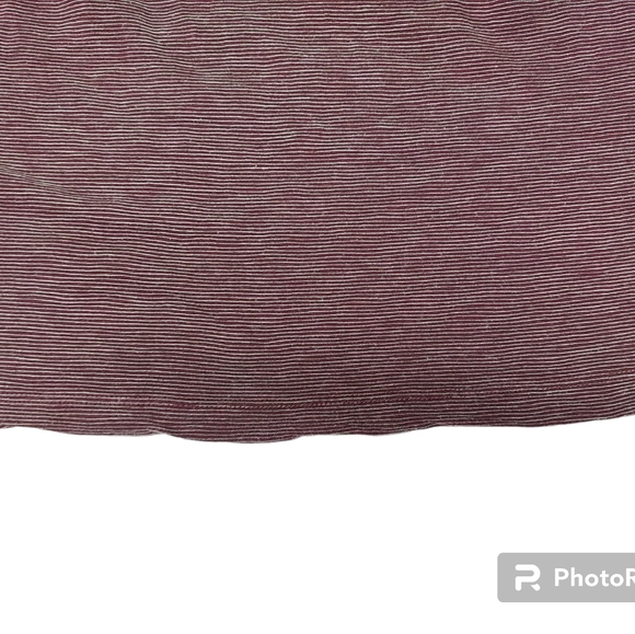 T.la Anthropologie Long Sleeve Shirt Small Purple Stripes - Picture 2 of 7